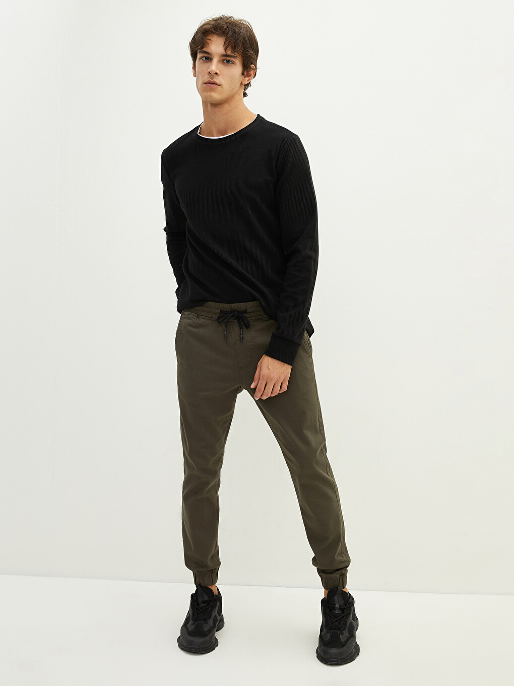 Uski kroj Muške Jogger Pantalone-1