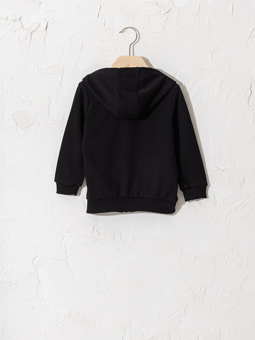 Baby Boy’s Zip-down Sweatshirt With Hood-1
