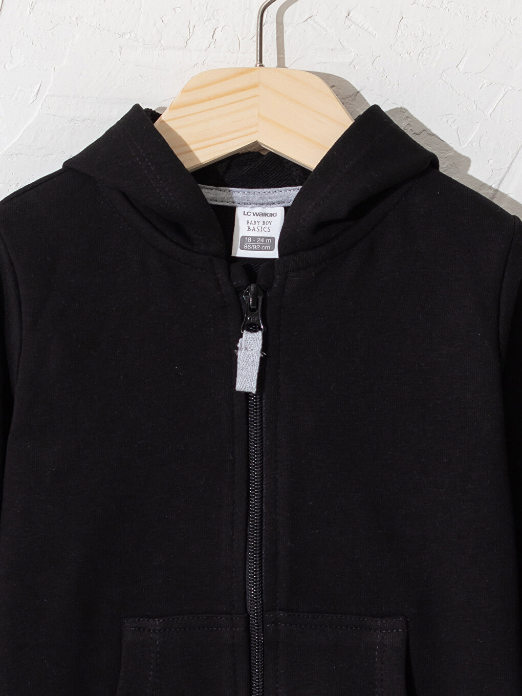 Baby Boy’s Zip-down Sweatshirt With Hood-2