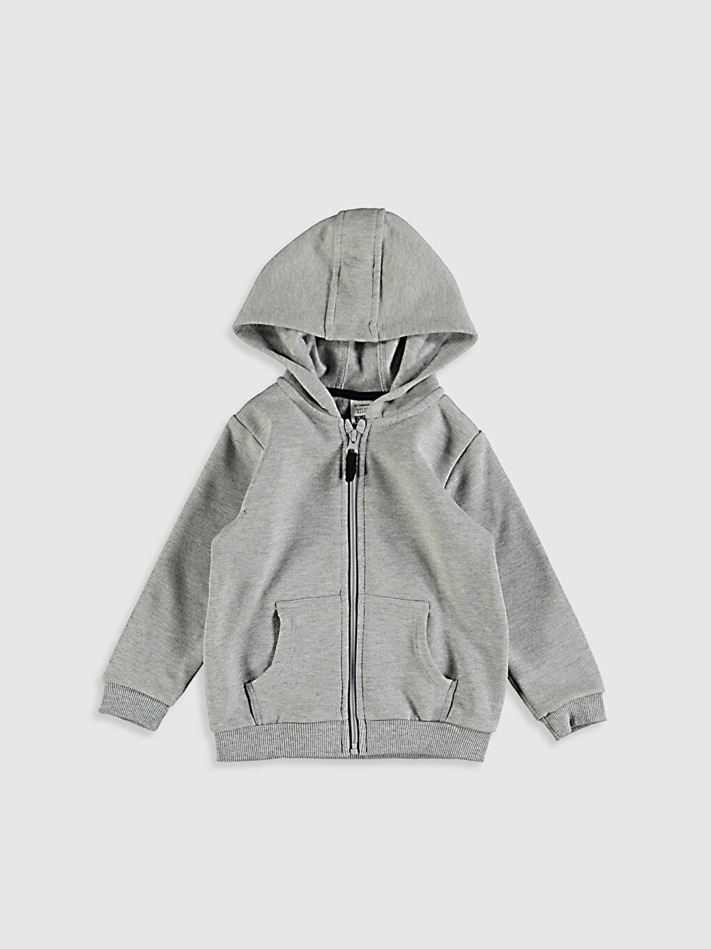 Baby Boy’s Zip-down Sweatshirt With Hood