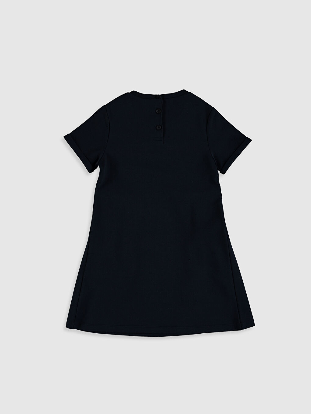 Girl's Short Sleeve Dress-1