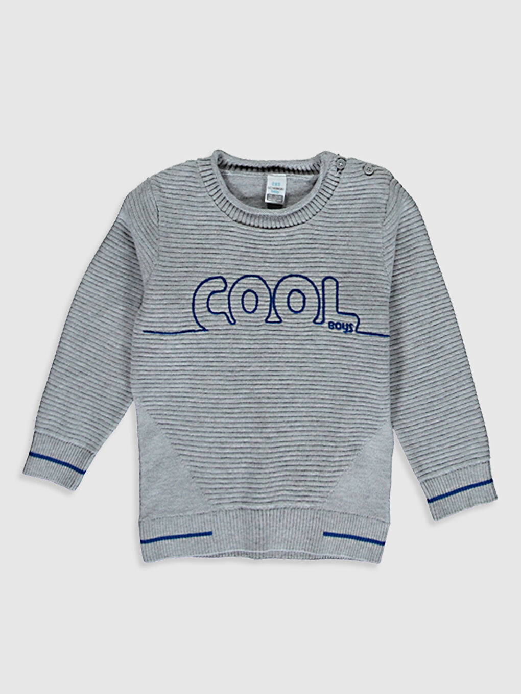 Baby Boy’s Printed Tricot Jumper