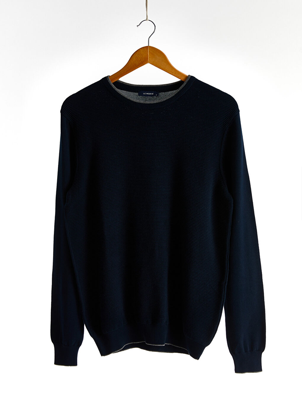 LCWAIKIKI Classic Crew Neck Basic Lightweight Tricot Jumper -0W0791Z8-NOO