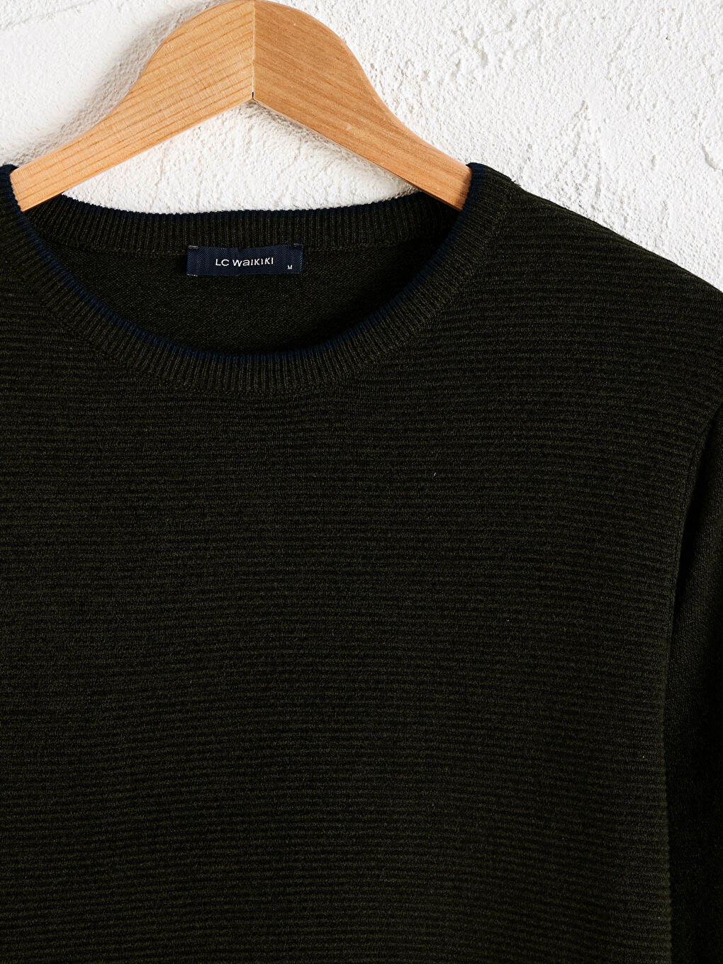 Turuncu Bisiklet Yaka Basic İnce Triko Kazak-2