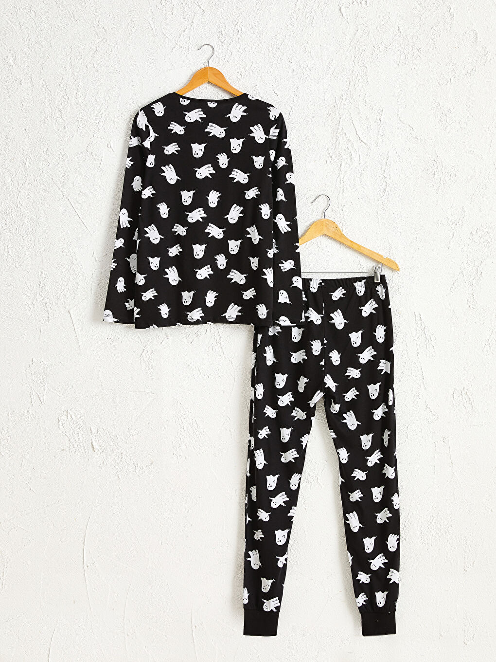 Піжамний Комплект Бавовняний З Принтом-1