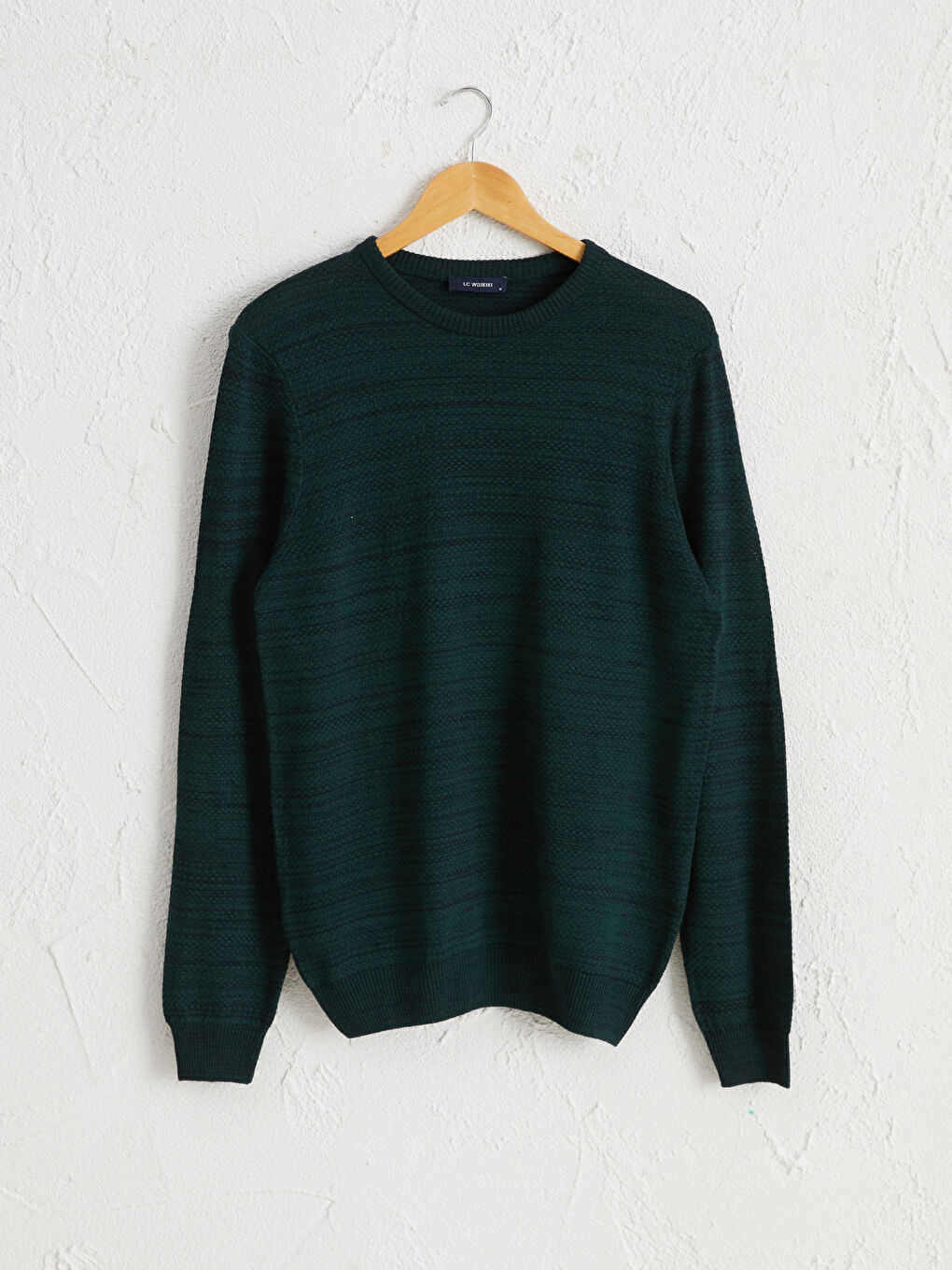 Turuncu Bisiklet Yaka İnce Triko Kazak