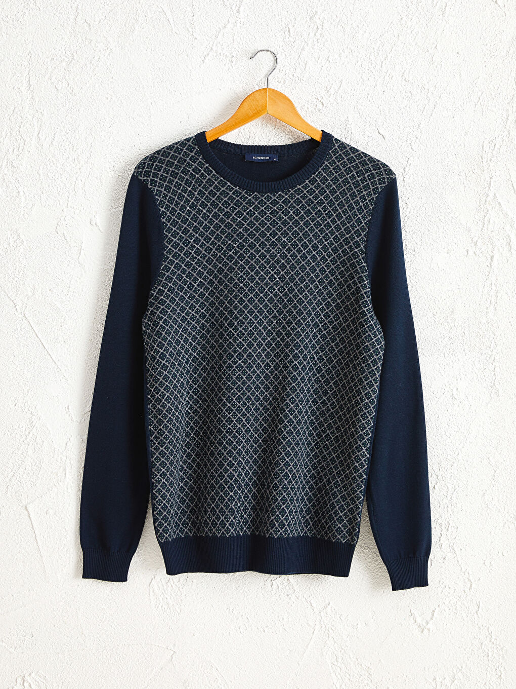 Crew Neck Lightweight Tricot Jumper