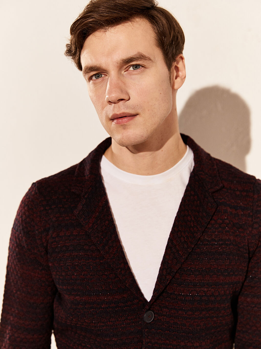 V-Neck Men's Knitwear Cardigan-2