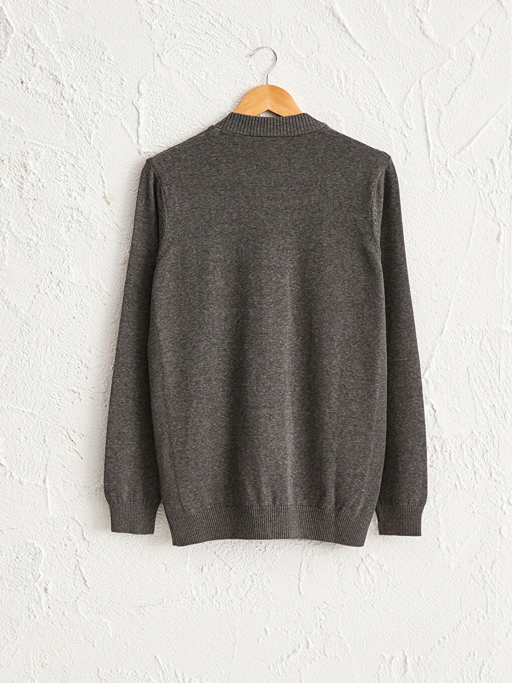 Zip-Down Tricot Cardigan-1