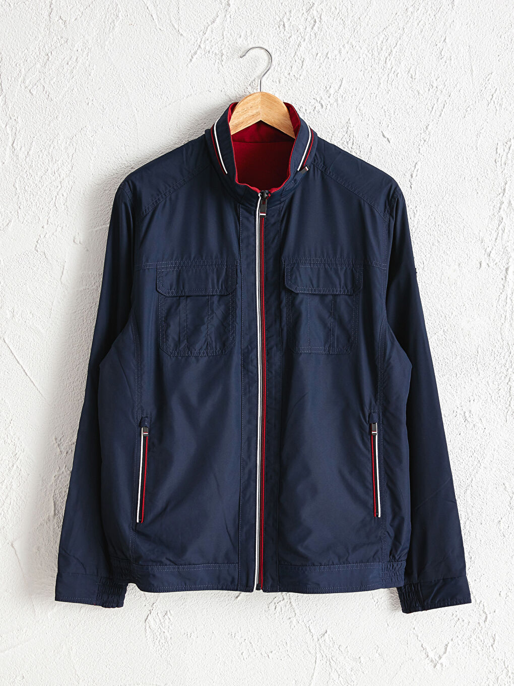 Neckband Double-Sided Lightweight Short Coat