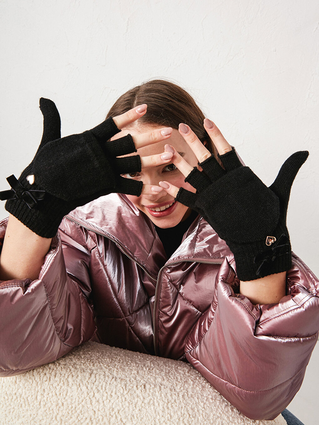 LCW ACCESSORIES Gestrickte Überzugs-Handschuhe -0W0936Z8-HEG