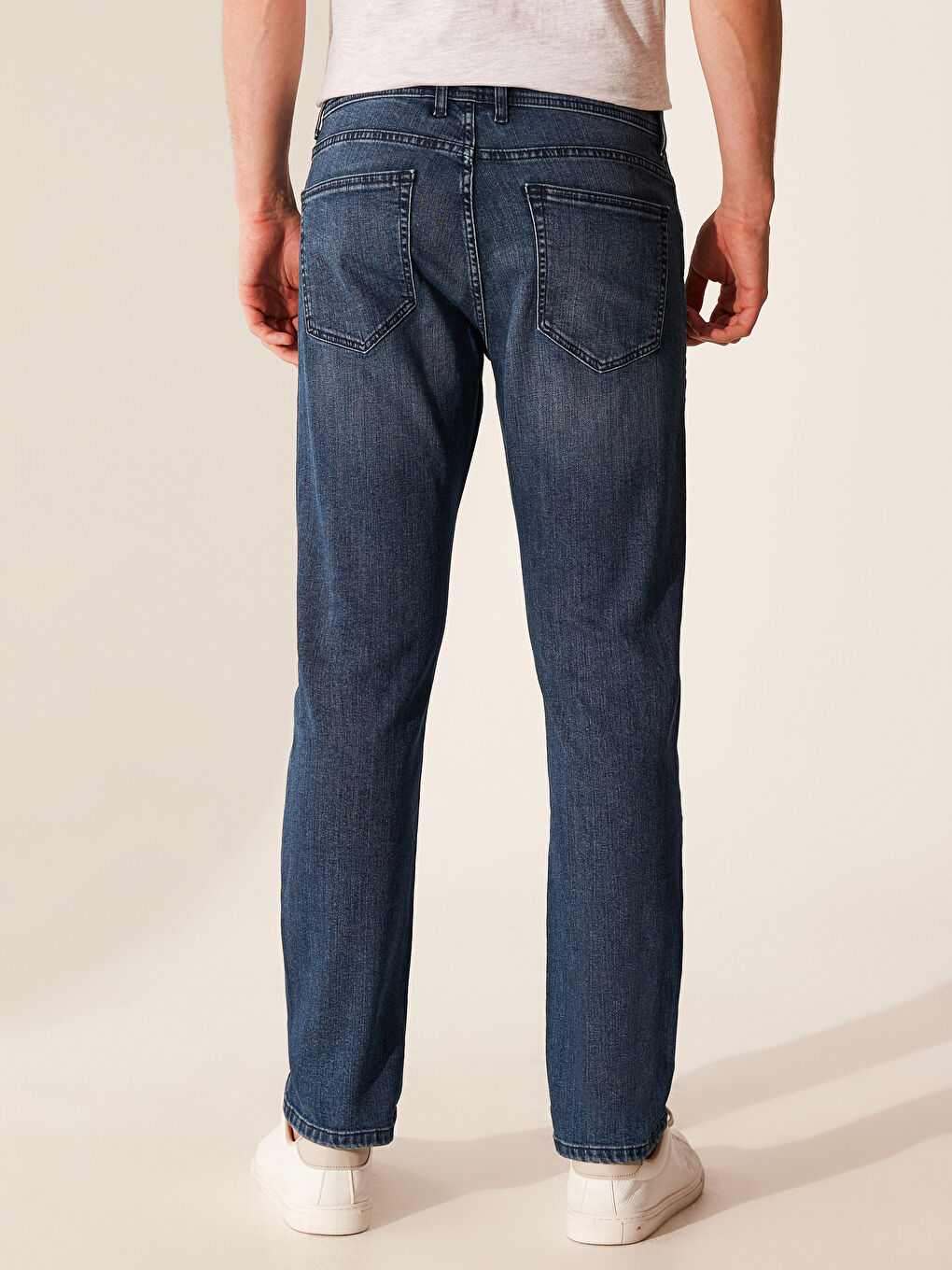 Orta İndigo Rodeo Jean Pantolon-7