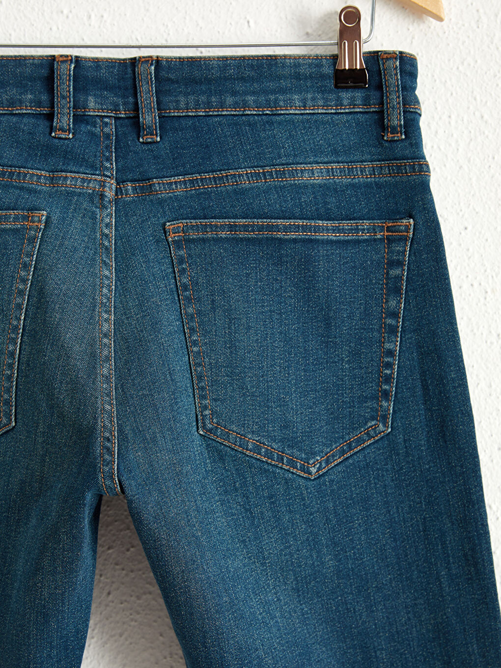 Yeşil 790 Rahat Kalıp Jean Pantolon-3