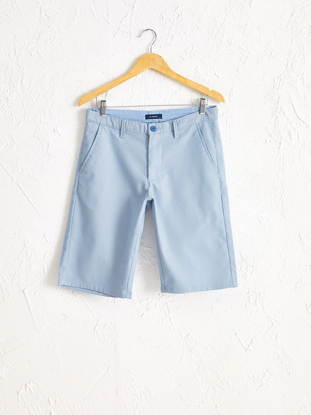 Mavi Standart Kalıp Erkek Şort