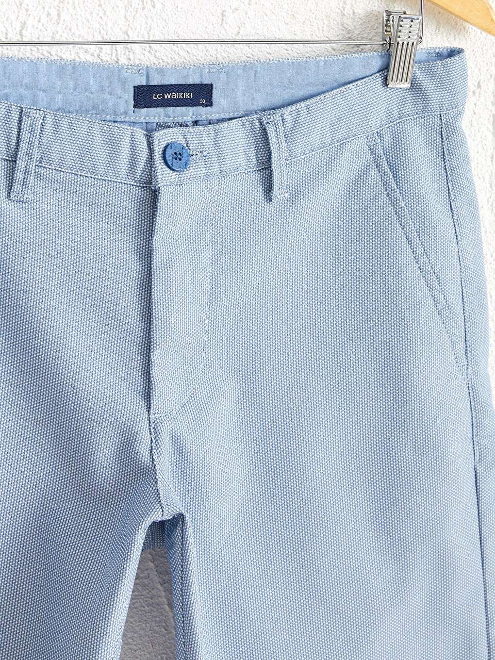 Mavi Standart Kalıp Erkek Şort-2