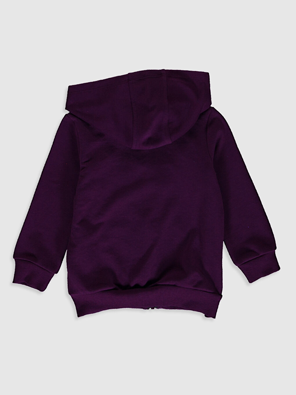 Girl's Zip-Down Hoodie-1