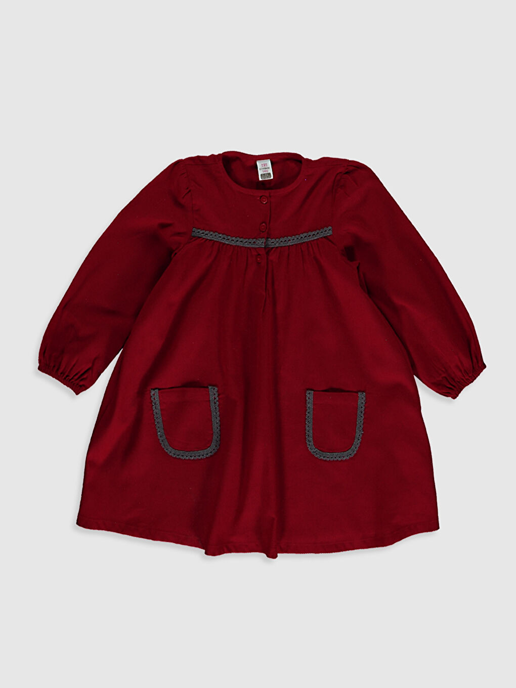 LCW baby Baby Girl's Gabardine Dress -0W1018Z1-HJQ