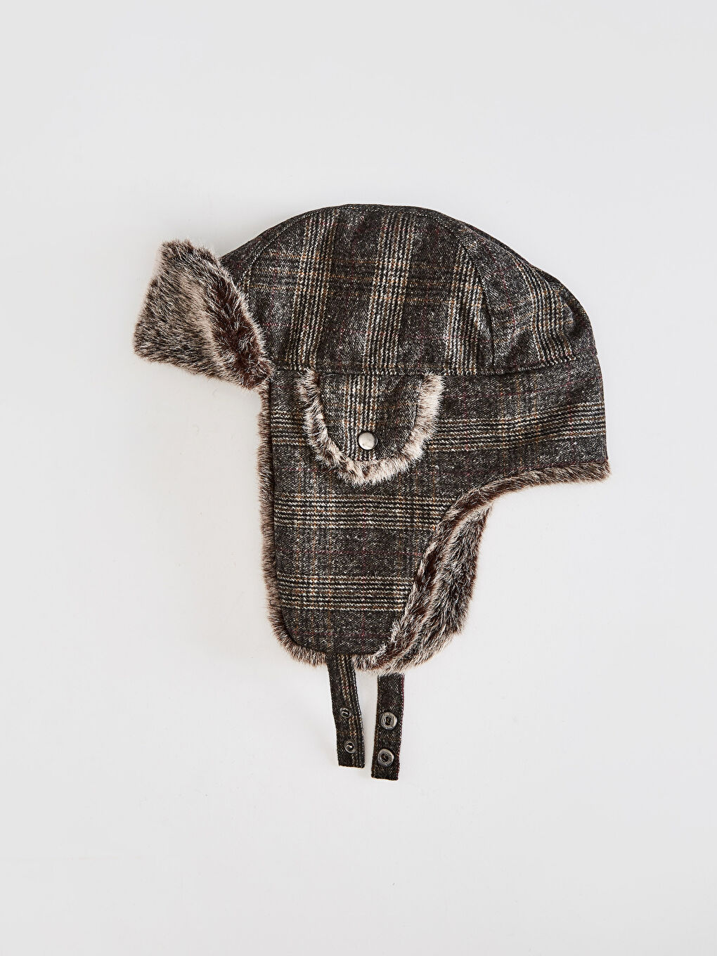 Шапка Ушанка с Мехом-4