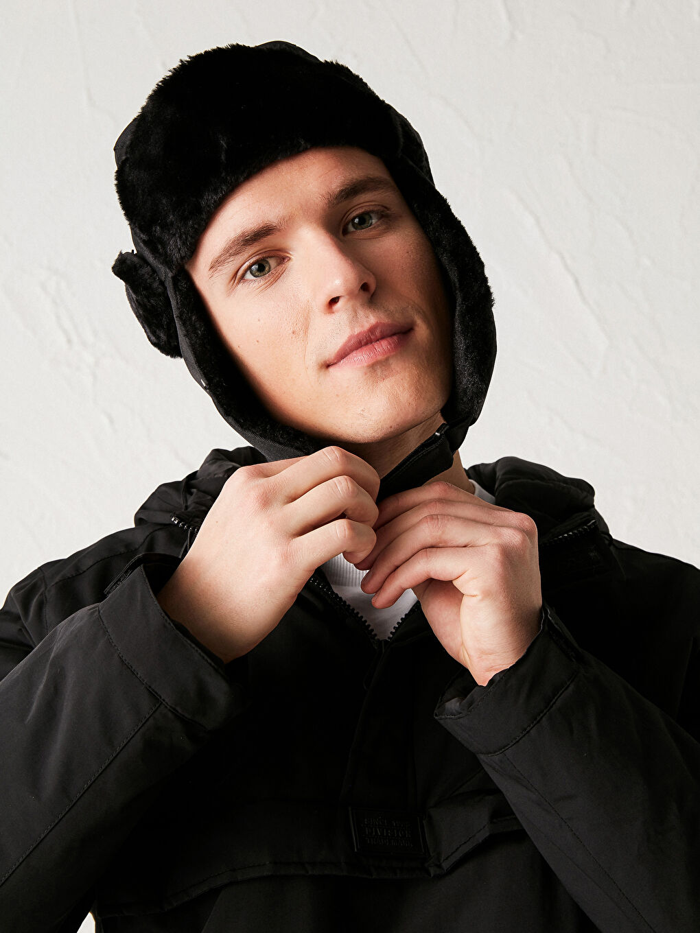 LCW ACCESSORIES قبعة صوف مع سماعات الأذن -0W1041Z8-HUC