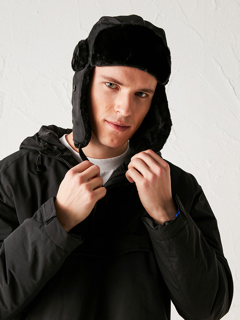 LCW ACCESSORIES قبعة صوف مع سماعات الأذن -0W1041Z8-HUC