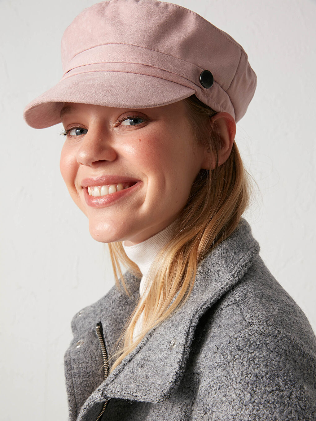 Pălărie Marinar din Piele Întoarsă-2