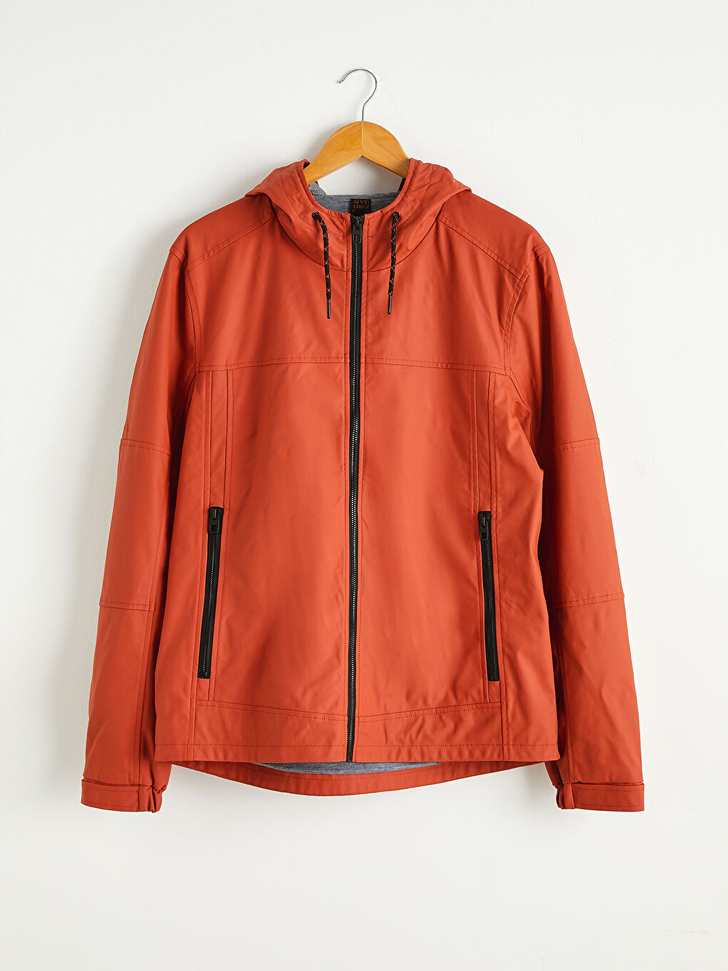 Hooded Slim Men's Jacket-6