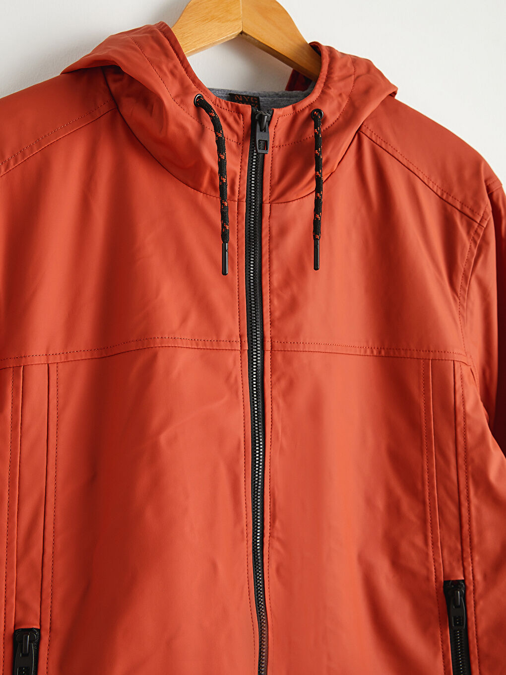 Hooded Slim Men's Jacket-8