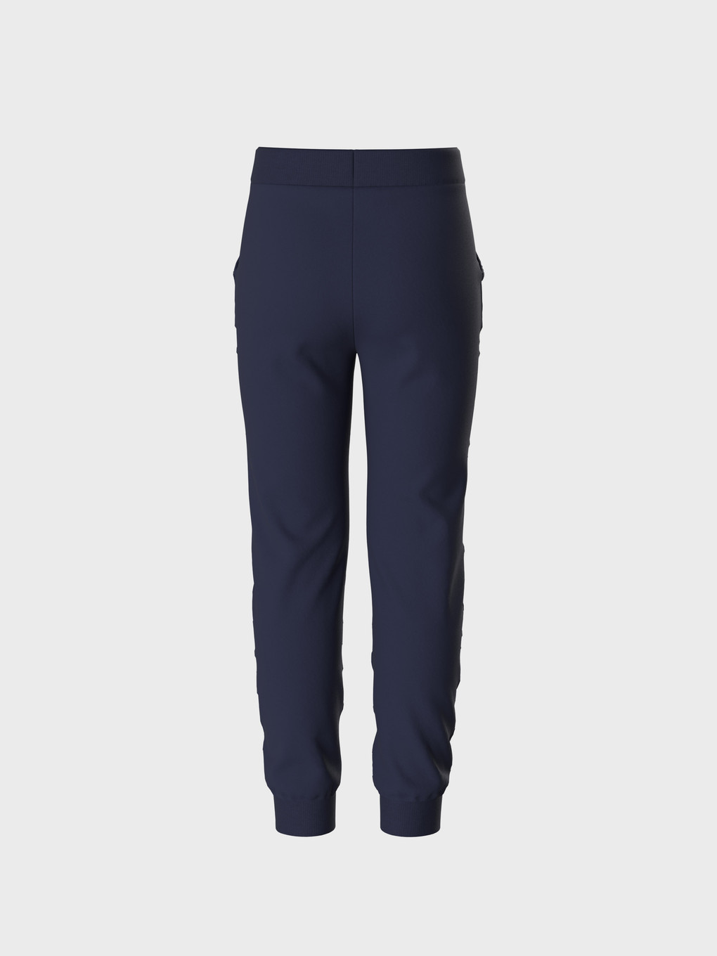 Lacivert Kız Çocuk Jogger Eşofman Altı-1