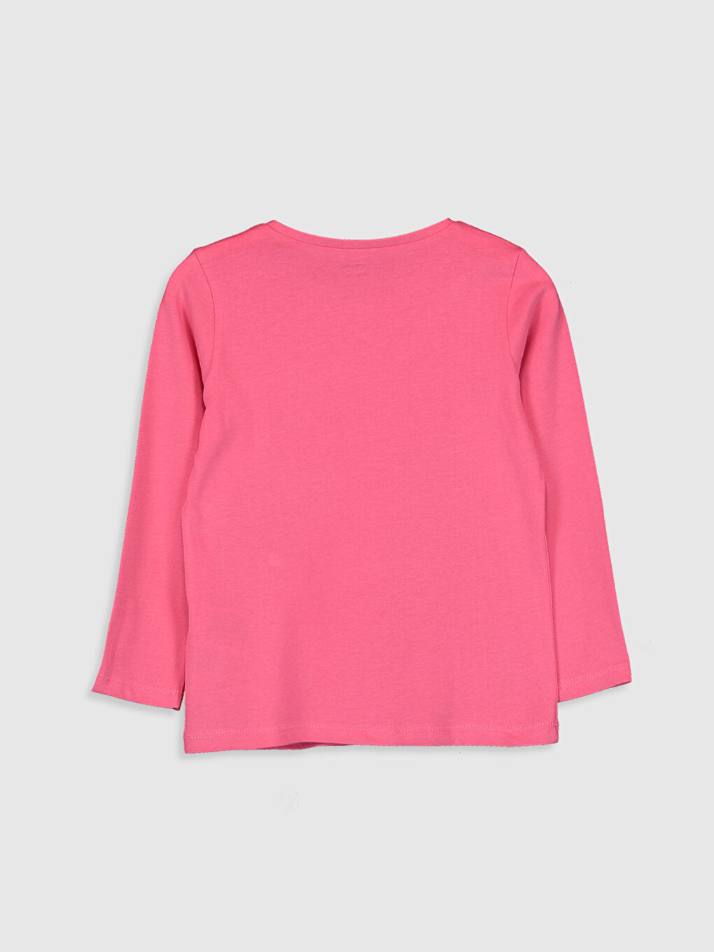 Базова бавовняна футболка для дівчаток-1