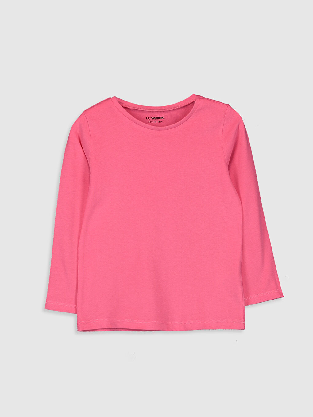 Базова бавовняна футболка для дівчаток