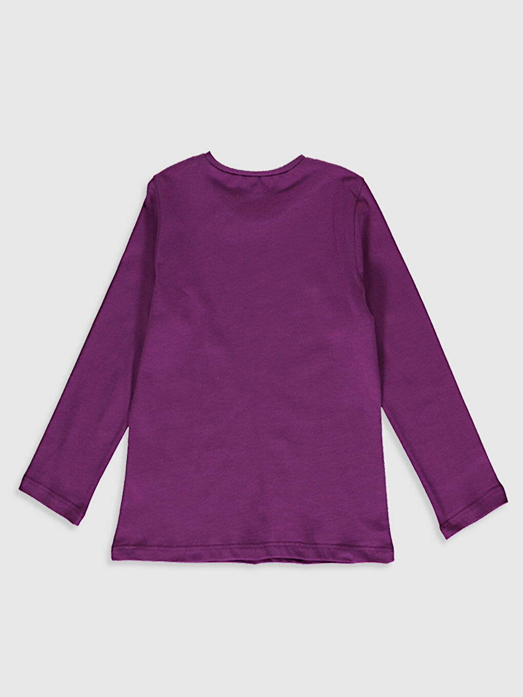 Girl's Cotton Basic T-Shirt-1