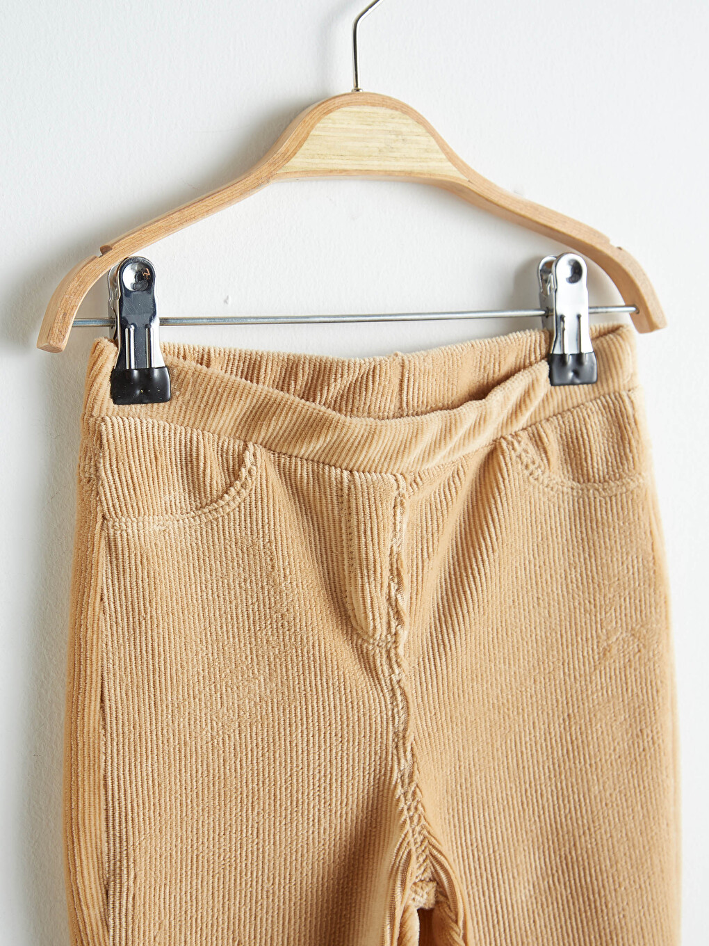 Collants Longs Basiques En Velours Pour Fille À Taille Élastique-2