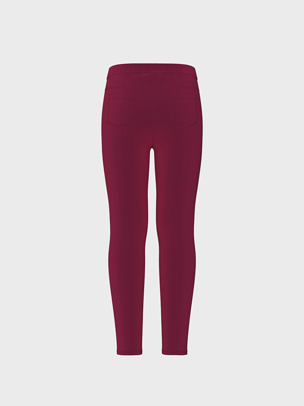 Elastic Waist Basic Velvet Girl Long Tights-5