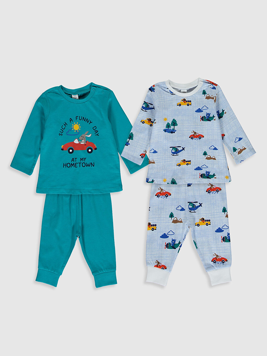 Baby Boy Pajamas Set of 2