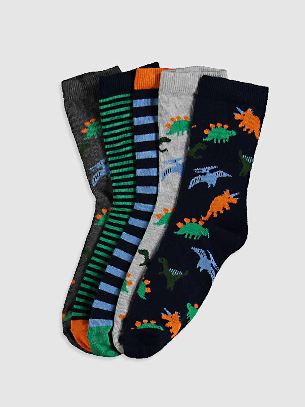 Носки до щиколотки для мальчиков, комплект из 5 штук