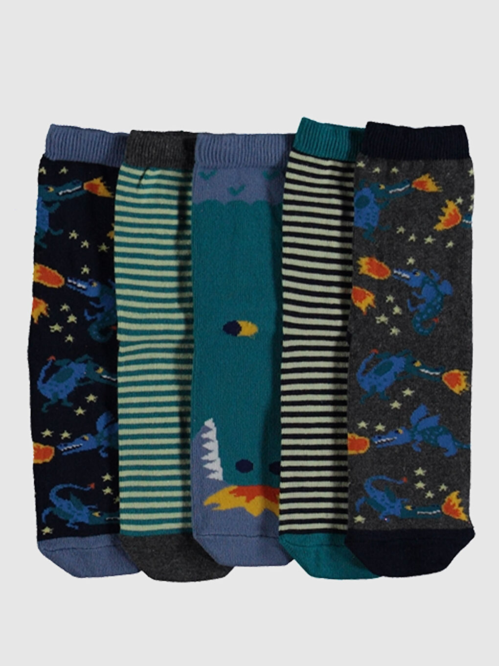 Шкарпетки до щиколотки для хлопчиків, 5 упаковок