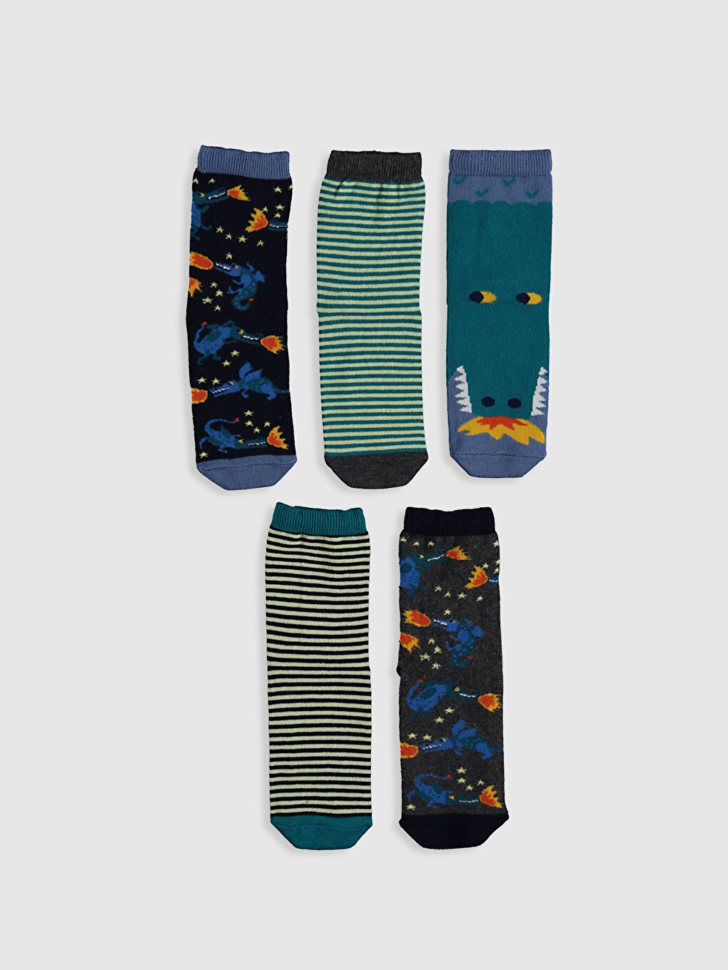Шкарпетки до щиколотки для хлопчиків, 5 упаковок-1