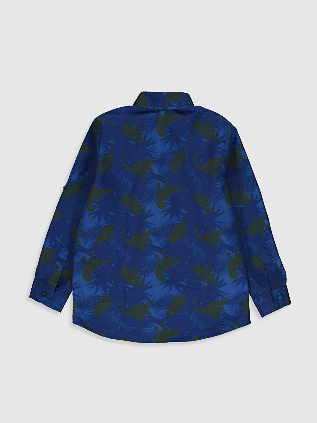 Сорочка з попліну з принтом для хлопчика-1