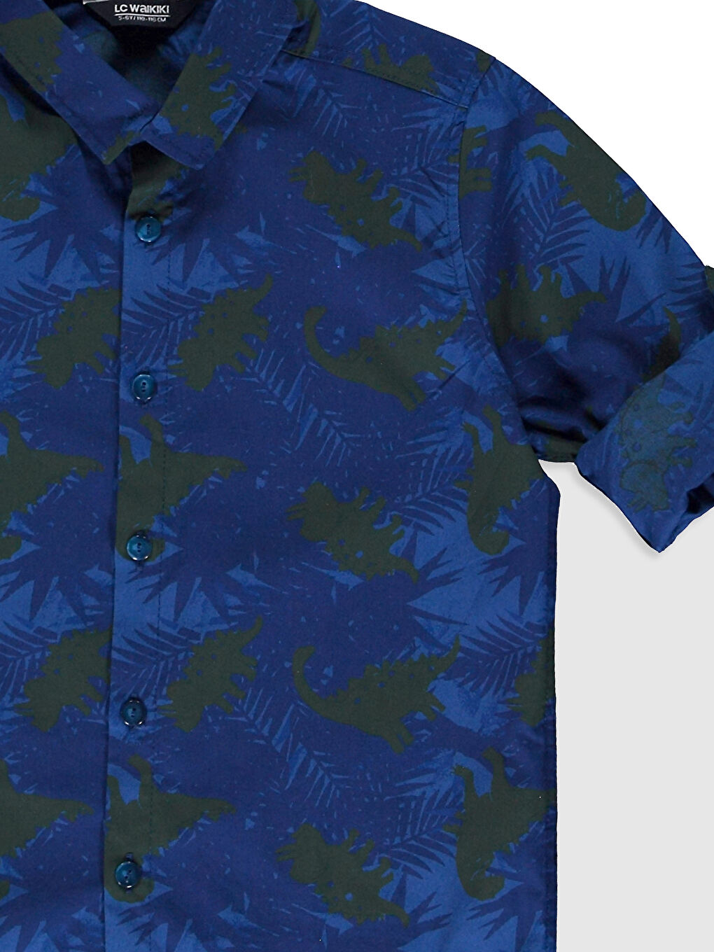 Сорочка з попліну з принтом для хлопчика-2