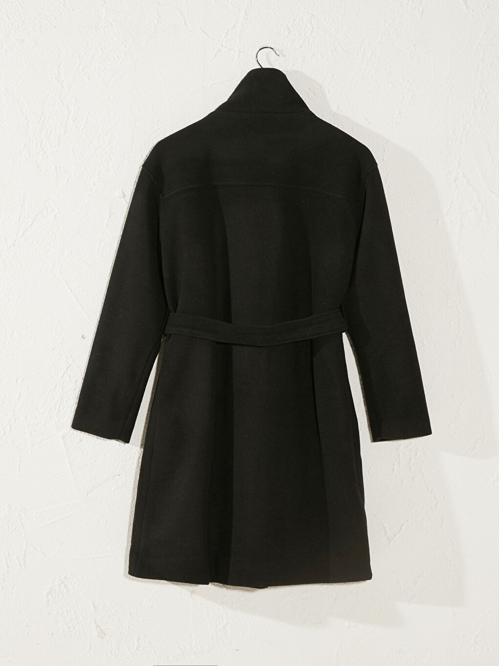 High Collar Long Sleeve Women's Cachet Coat-1
