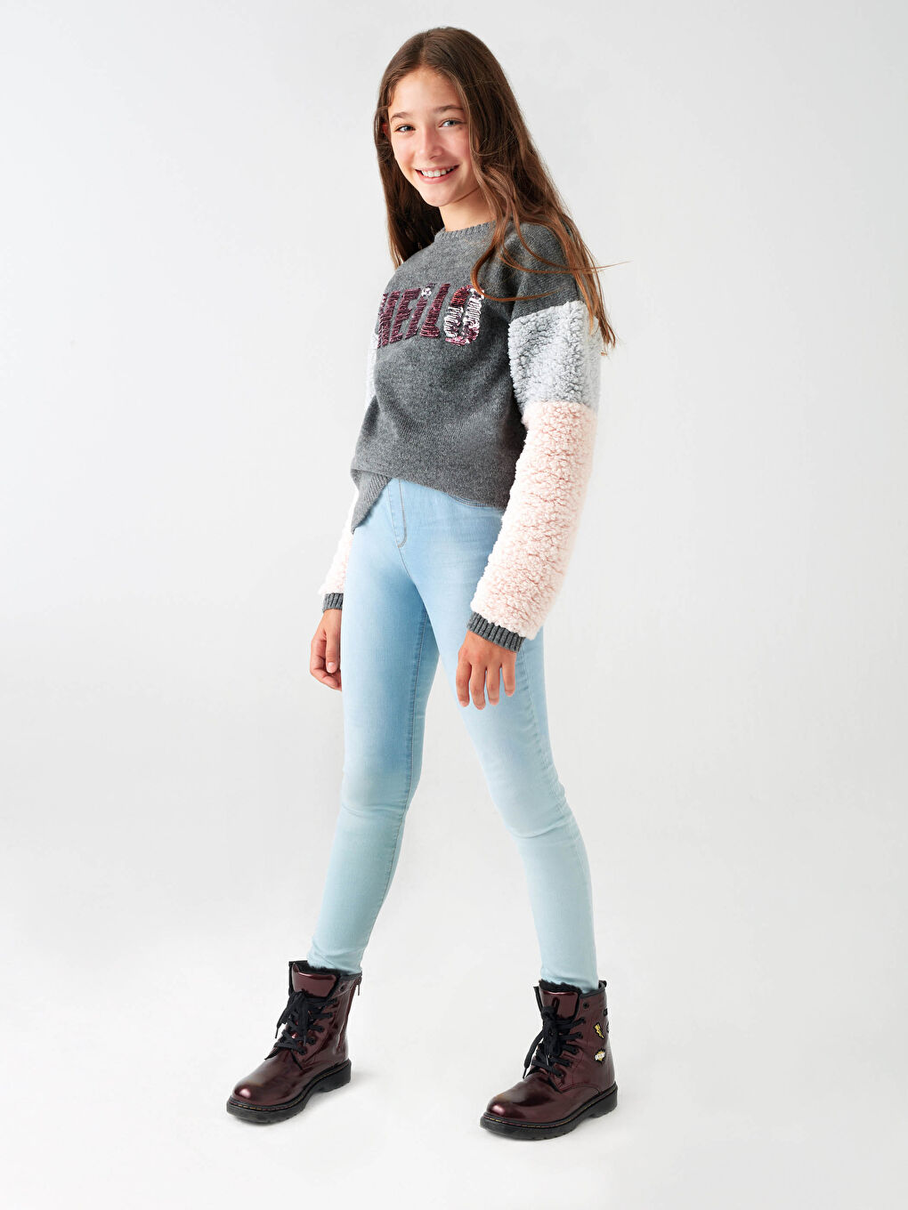 İndigo Kız Çocuk Super Skinny Jean Pantolon