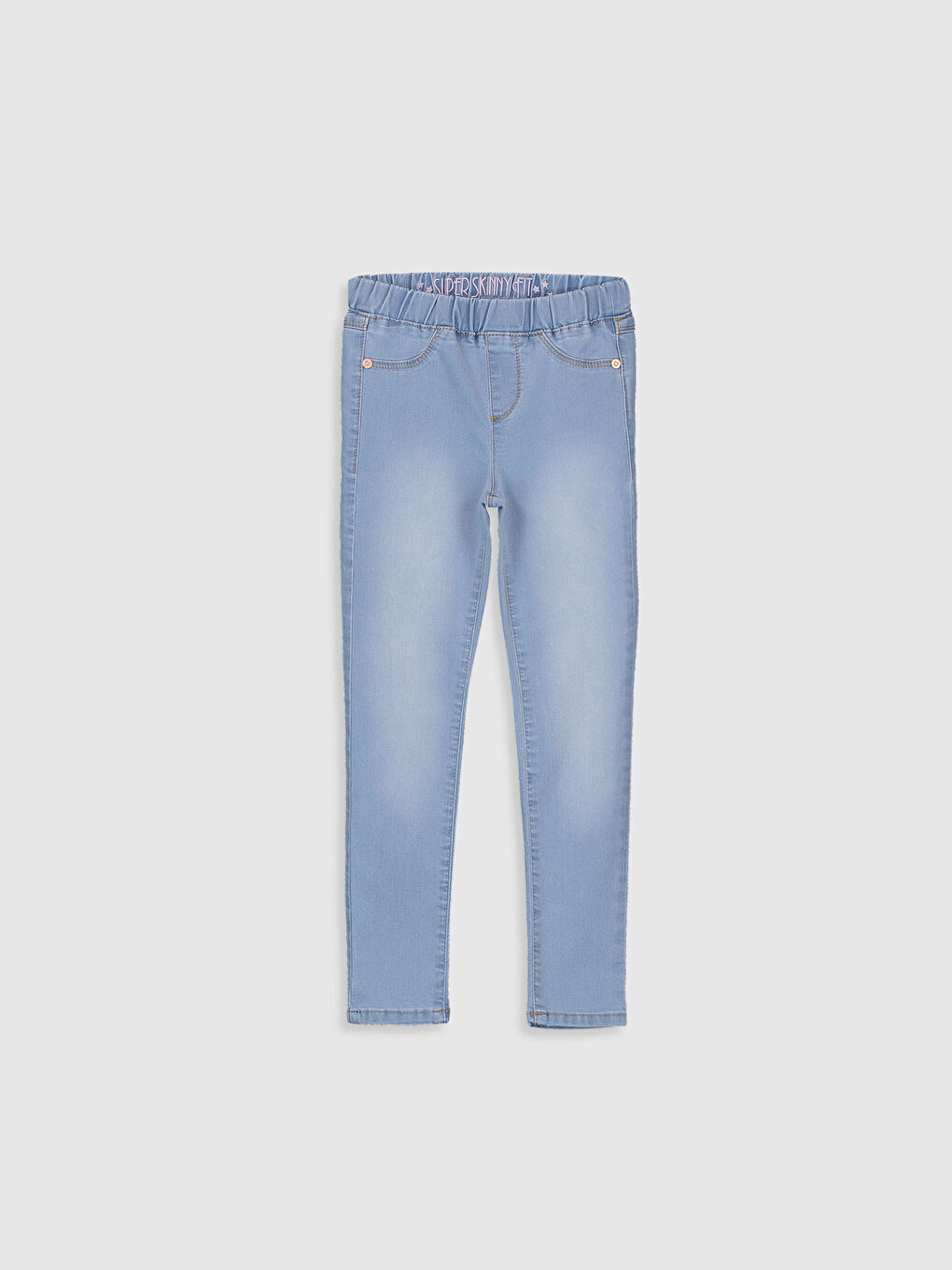 İndigo Kız Çocuk Super Skinny Jean Pantolon-1