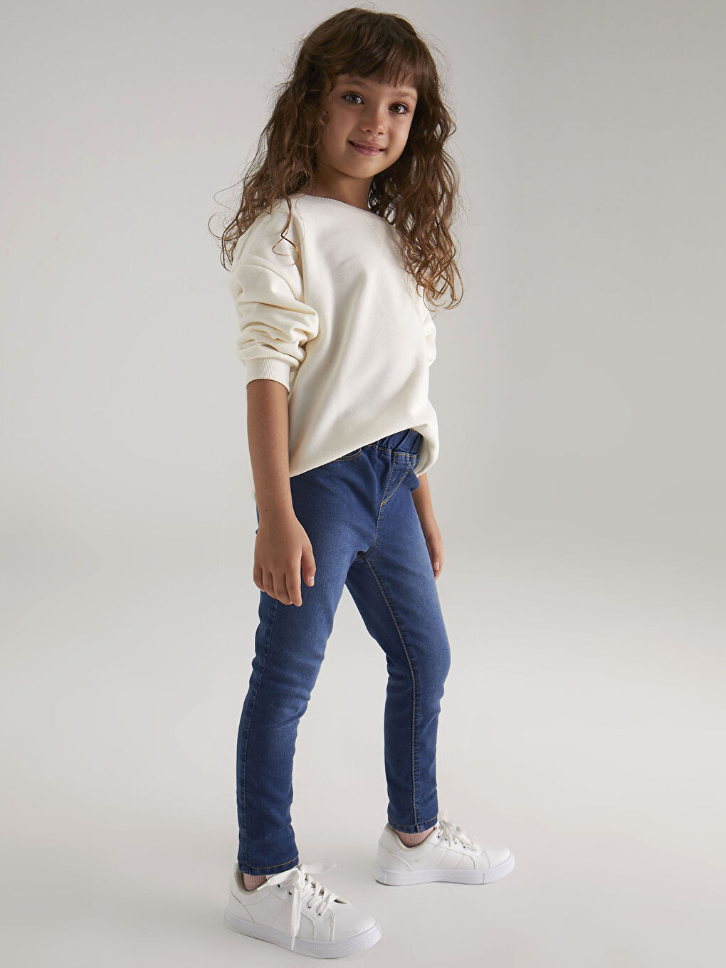 Girl's Super Skinny Jeans-1