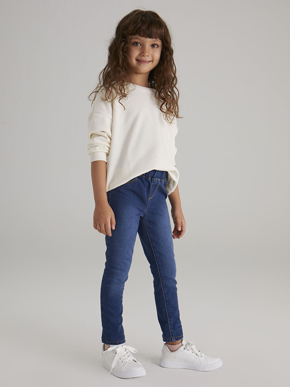 Girl's Super Skinny Jeans-2