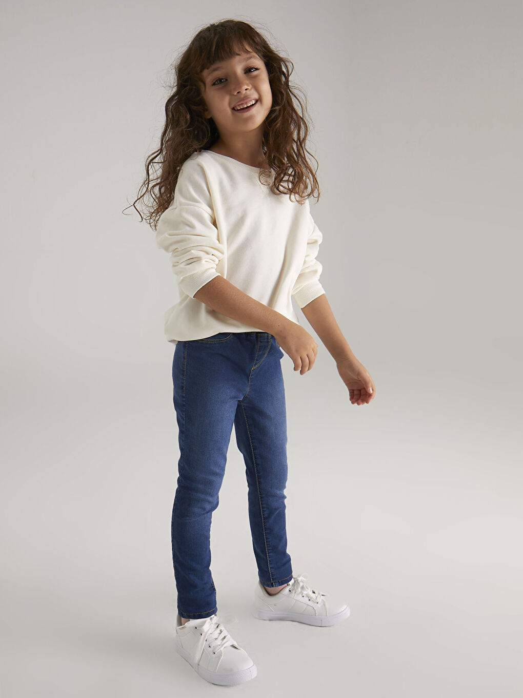 Girl's Super Skinny Jeans-3