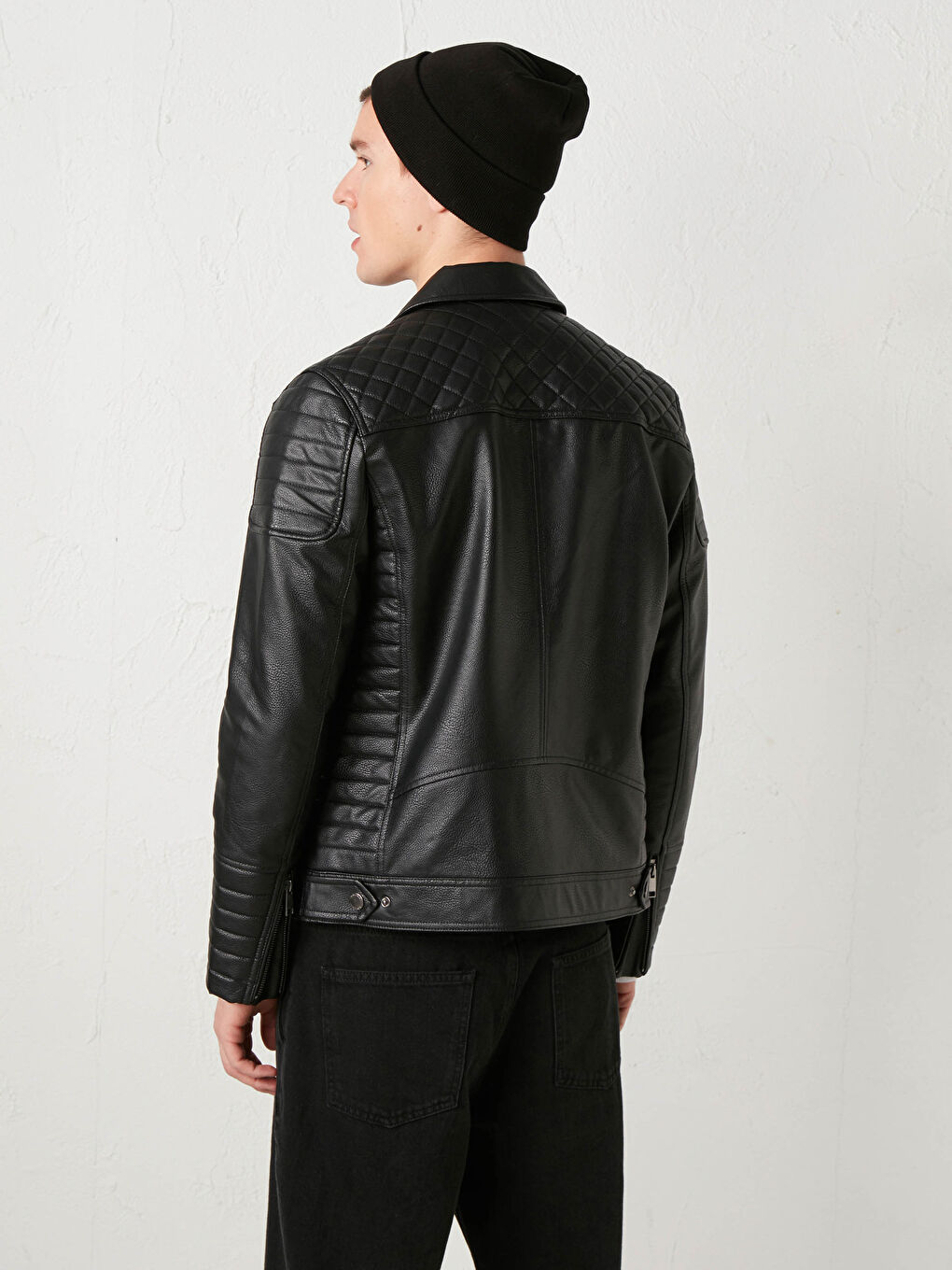 XSIDE Lederlook-Mantel für Herren -0W1340Z8-J0F