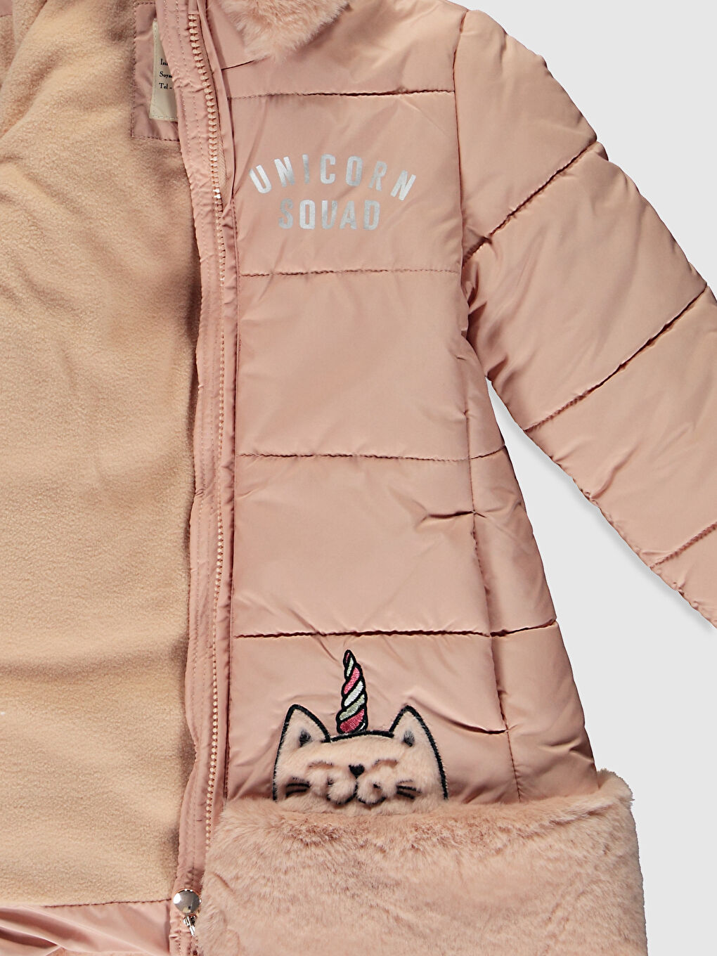 Girl's Coat with Hood-2