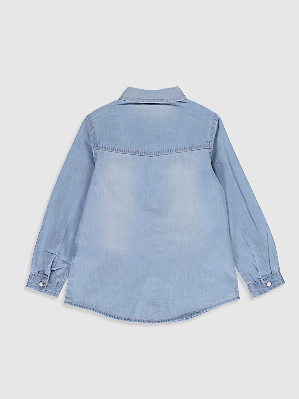 Chemise En Jean Fille-1