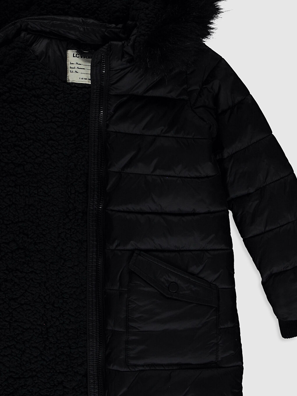 Қыздарға арналған капюшонды пальто-2