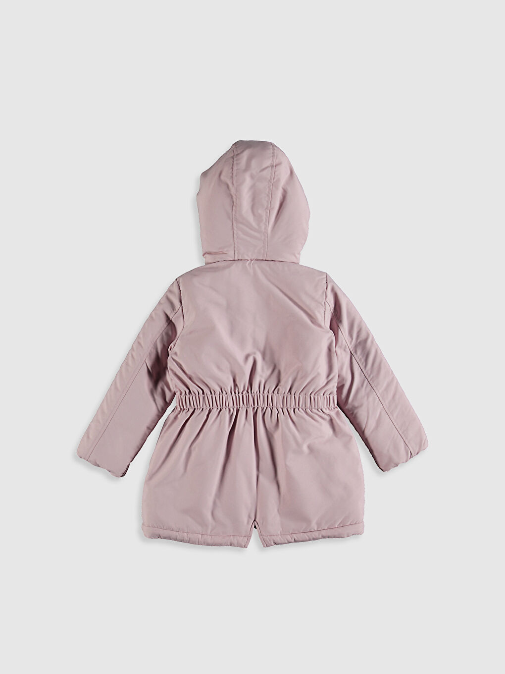 Girl's Heavy Coat with Hood-3